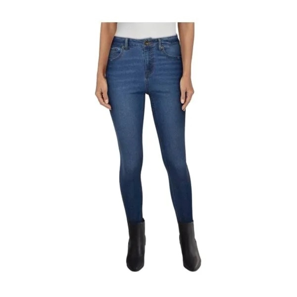 Natural Reflections Ladies' High-Rise Slim-Leg Jeans NWT